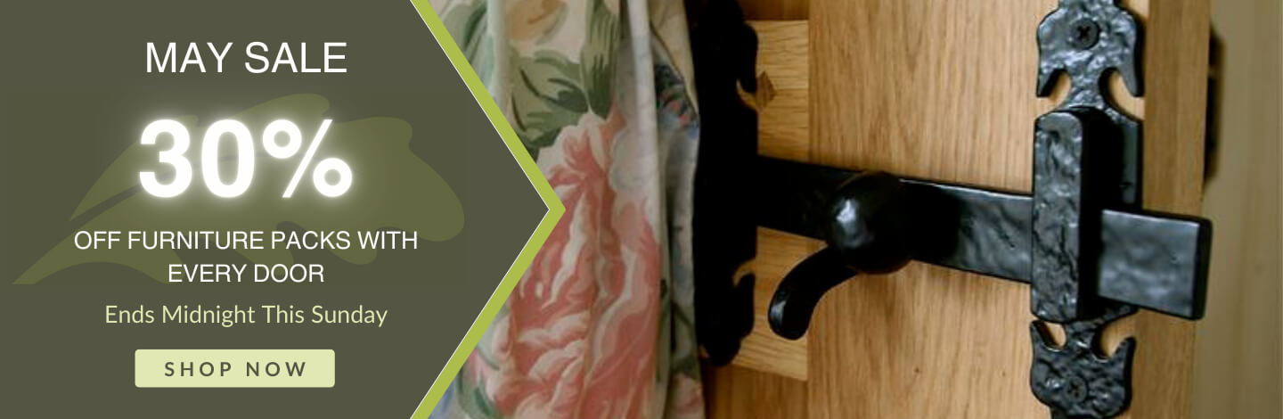 30% Off Selected Ironmongery Packs When Bought With Any Door