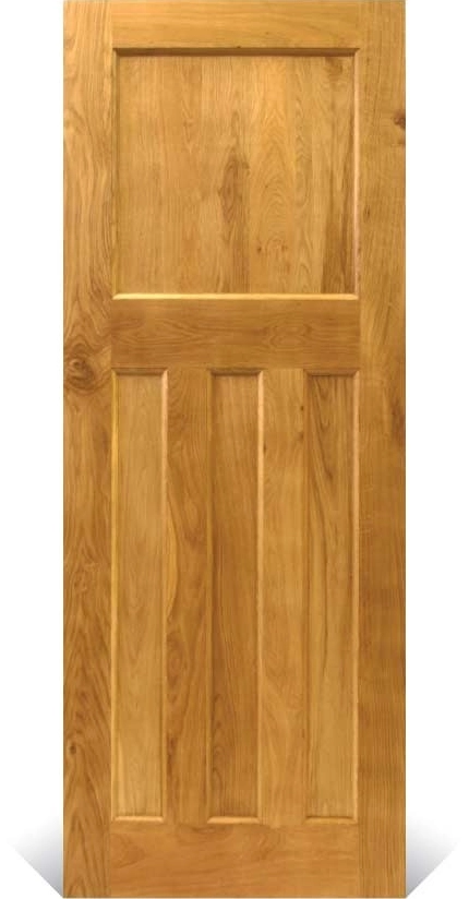 Solid Oak 1930s Style Door