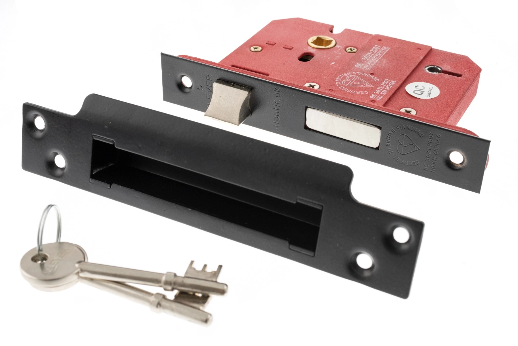 5 Lever Sash Lock BS