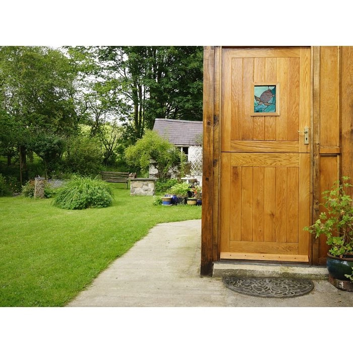 Stable door garden gate top