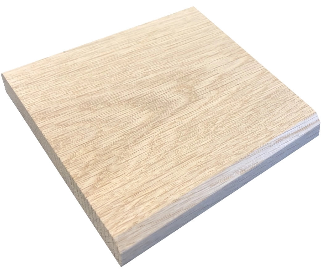 Rustic Grade Solid Oak Latch Block