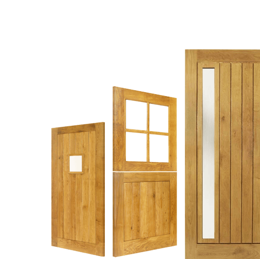 Solid Oak External Doors