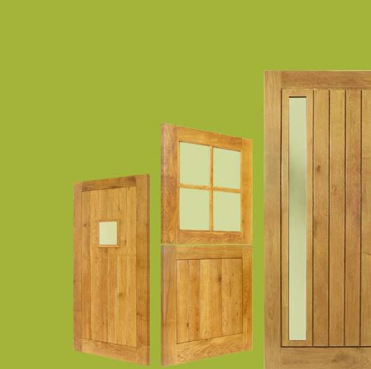 Solid Oak External Doors