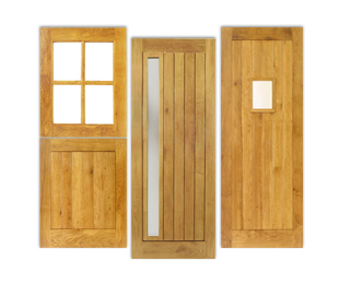 Solid Oak External Doors