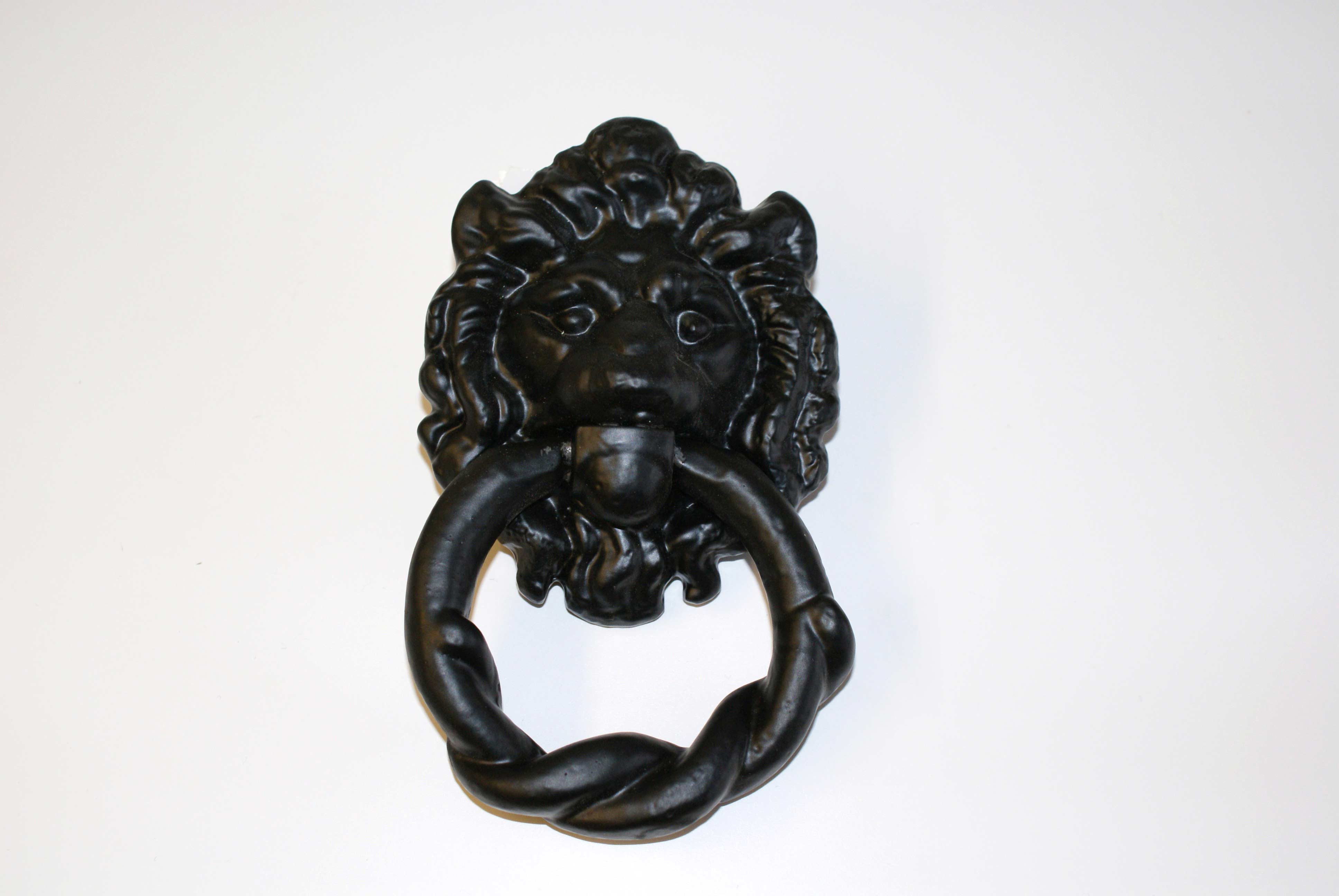 An image of Traditional Small Lion-head Door Knocker