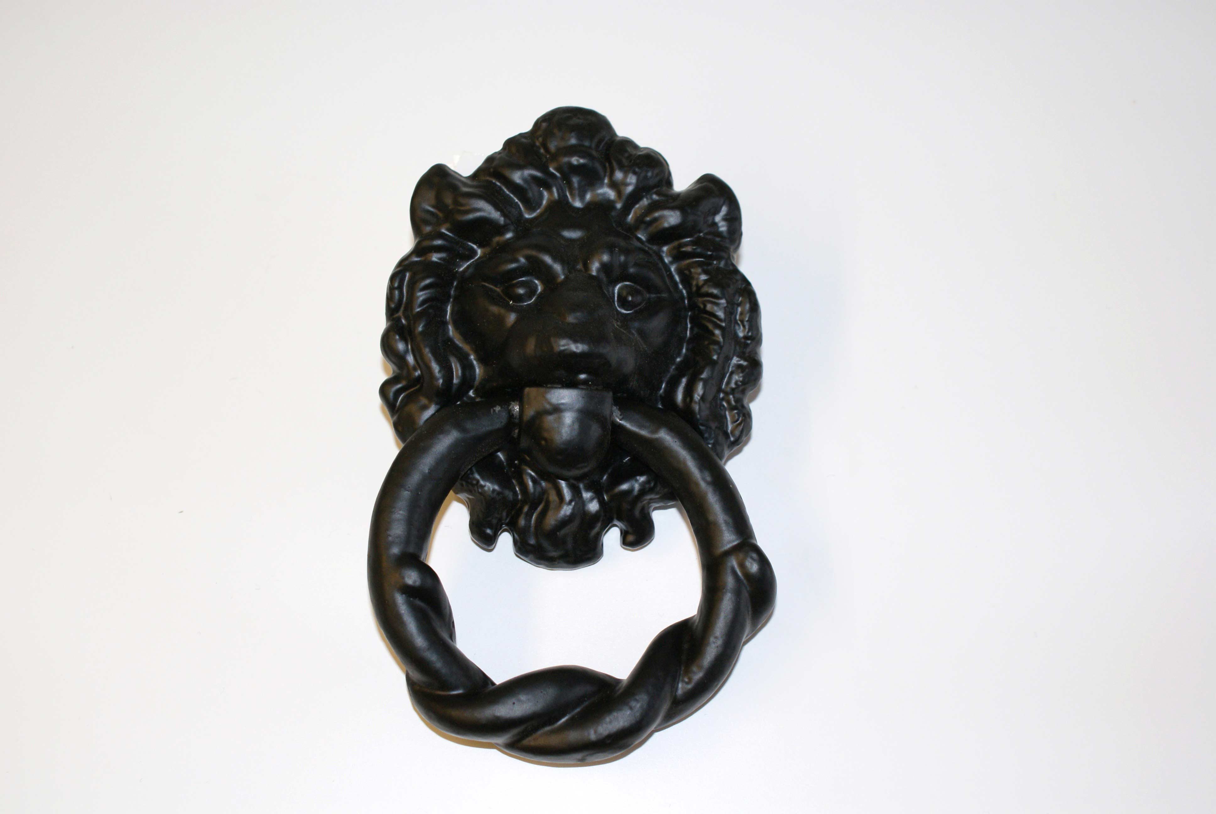 An image of Traditional Large Lion-head Door Knocker