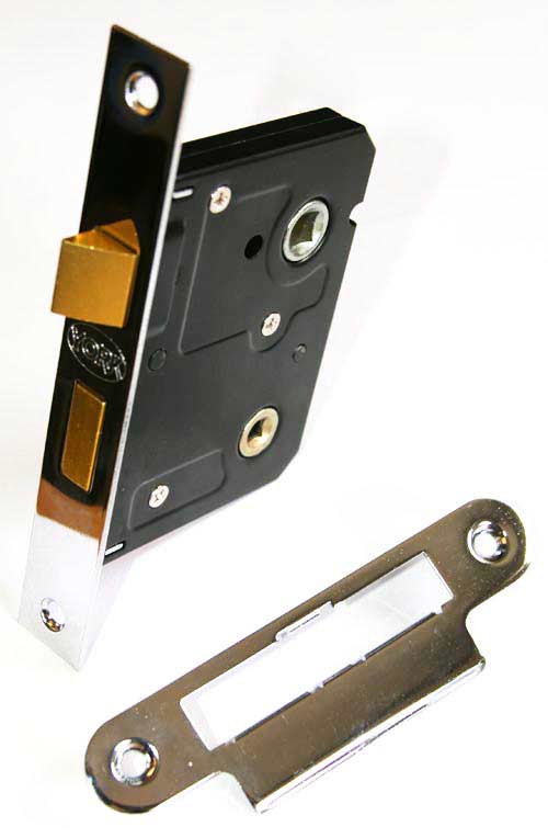 An image of Nickel Mortice Bathroom Lock