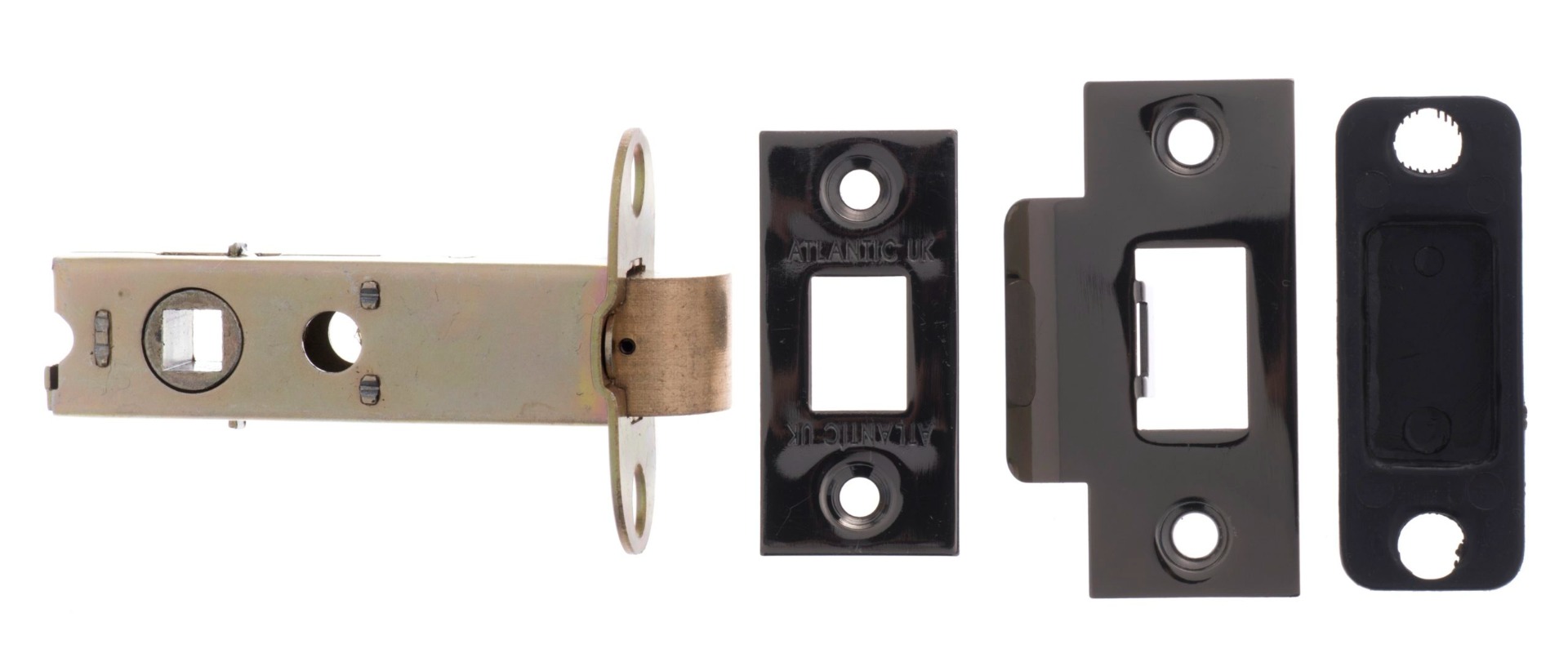 An image of 3 inch Internal Door Latch - Black Nickel