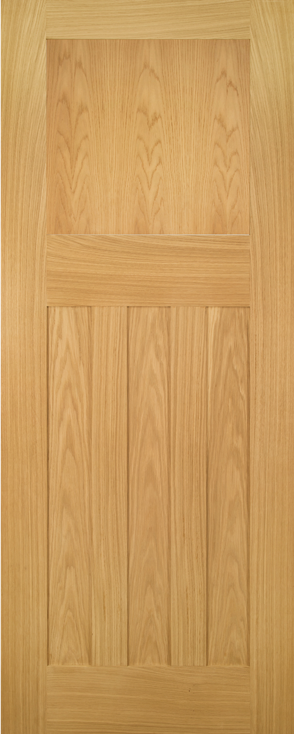 An image of Cambridge 1930's Internal Oak Veneer Traditional Door