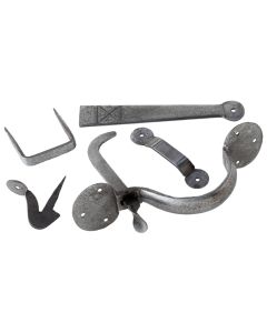 Pewter Suffolk Latch Set