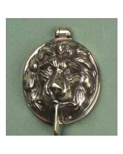 Lions Head - Lock Cover - Aged Brass