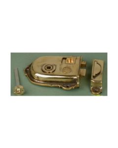 Rim Latch - Cromwell - Aged Brass