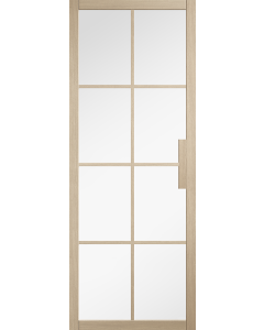 Malvern Glazed Prefinished Blonde Oak Door