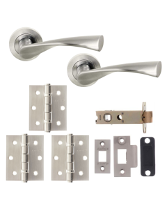 Colorado Door Lever - Satin Nickel