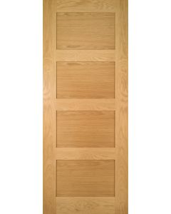 Coventry Four Panel Shaker Style Oak Door