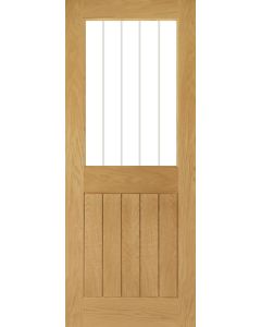 Mexicana Ely Internal Oak 1L Glazed Door