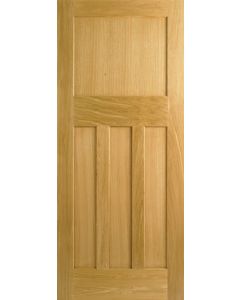 1930's Style Oak Fire Door