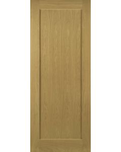 Walden Single Panel Oak Fire Door 