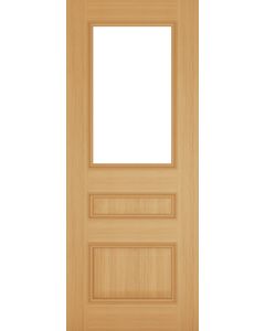 Windsor Prefinished Oak Glazed Door