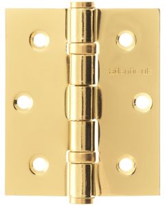 Polished Brass 3" Butt Hinge