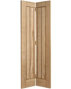 Mexicano Oak Bi-Fold Door