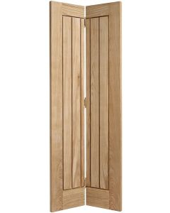 Mexicano Prefinished Oak Bi-Fold Door