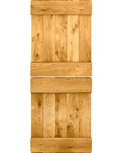 Solid Oak Stable Barn Door