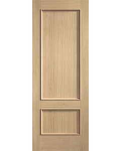 Murcia Two Panel Prefinished Oak Interior Door