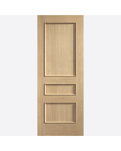 Toledo 3 Panel Prefinished Oak Door