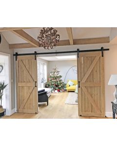 Sliding Door Track - Straight Head