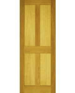 External Victorian 4 Panel Solid Oak Door