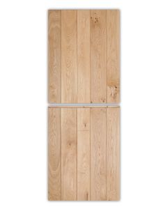 Solid Oak Rustic V-Groove Profile Stable Door