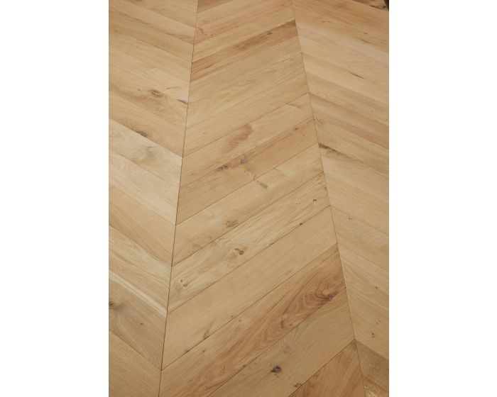 Herringbone Multi-Ply Oak Flooring - 15/4x120x600mm (1.152m/Pack) - Alnwick
