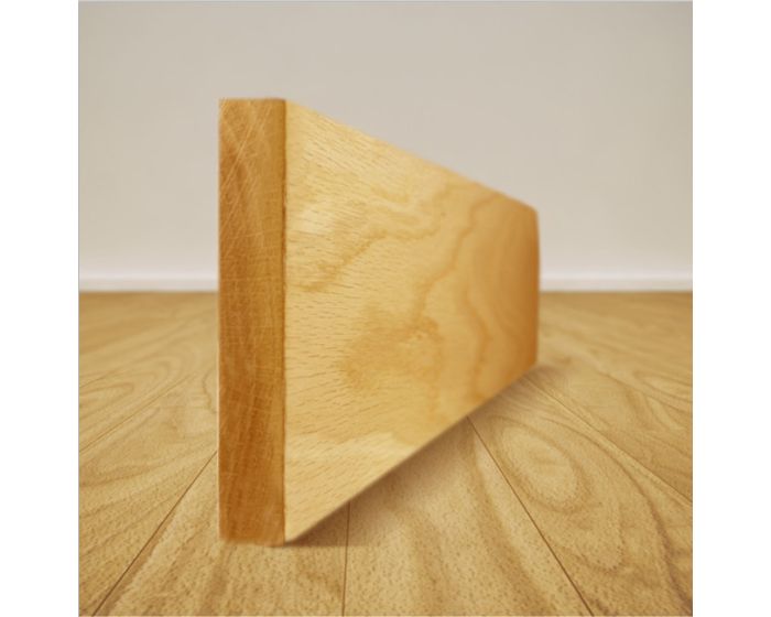 Square Edge Solid Oak Skirting Boards