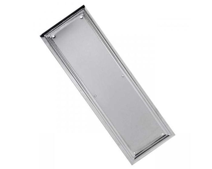 Lincoln - Finger Plate - Polished Nickel