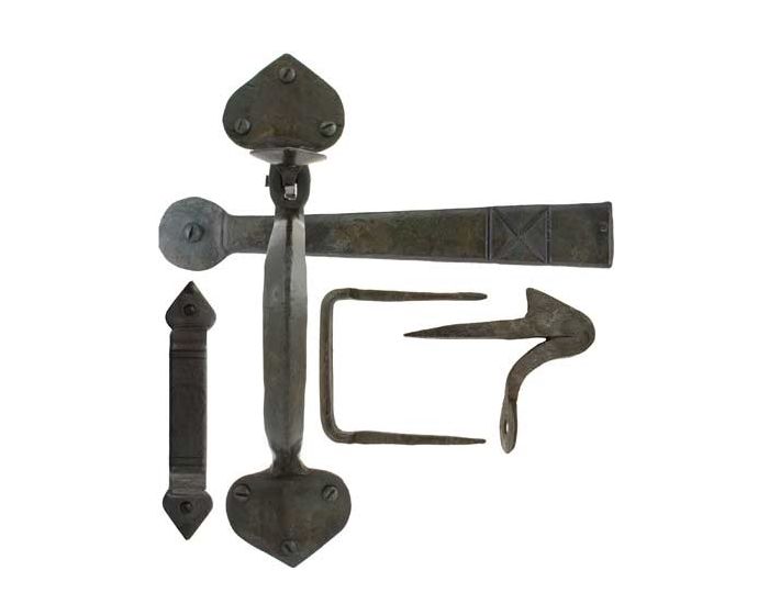 Handmade Gothic Beeswax Thumblatch