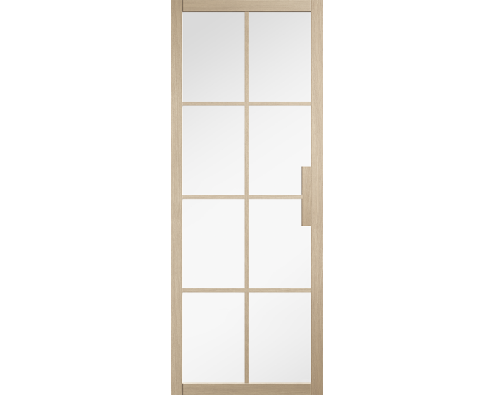 Malvern Glazed Prefinished Blonde Oak Door
