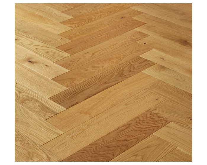 Herringbone Multi-Ply Oak Flooring - 15/4x120x600mm (1.152m/Pack) - Chalfield