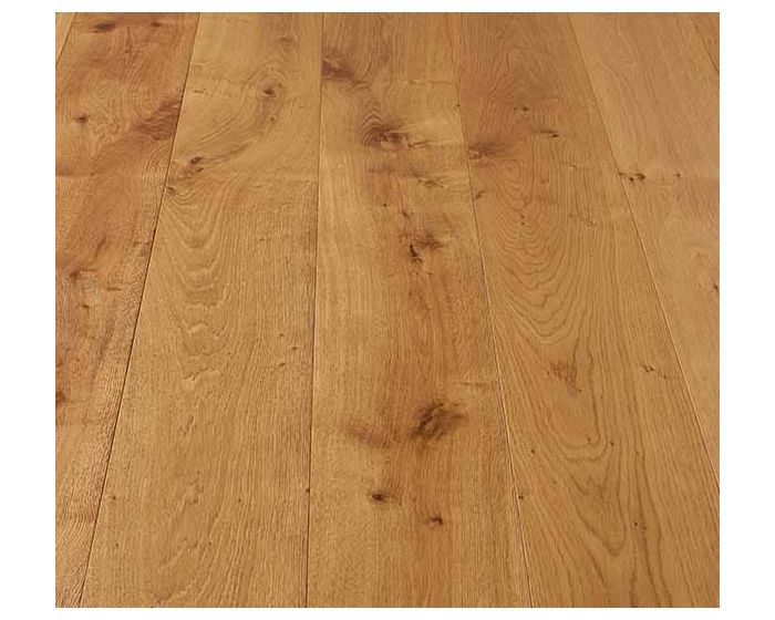 Balmoral Engineered Oak Flooring - 14/3x190x1900mm (2.888m/Pack) - Brushed/UV Oiled