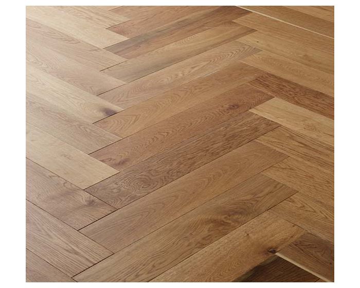 Herringbone Multi-Ply Oak Flooring - 15/4x120x600mm (1.152m/Pack) - Eastbury