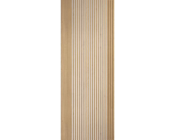 Melbourne Clear Glazed Prefinished Oak Door