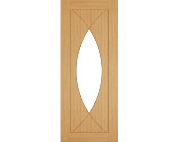 Amalfi Prefinished Oak Glazed Door