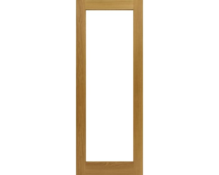 Pattern 10 Internal Glazed Oak French Door