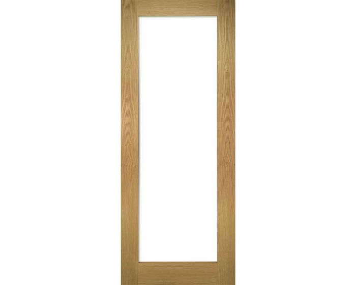 Walden Clear Glazed Panel Oak Door