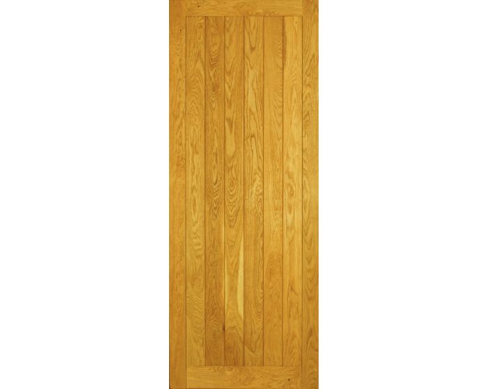 External Prefinished Suffolk Solid Oak Door