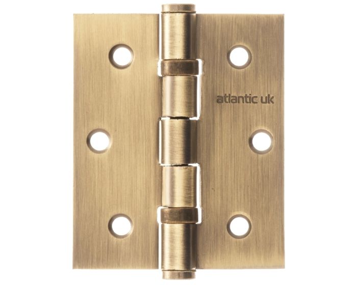 3" Butt Hinge - Matt Antique Brass