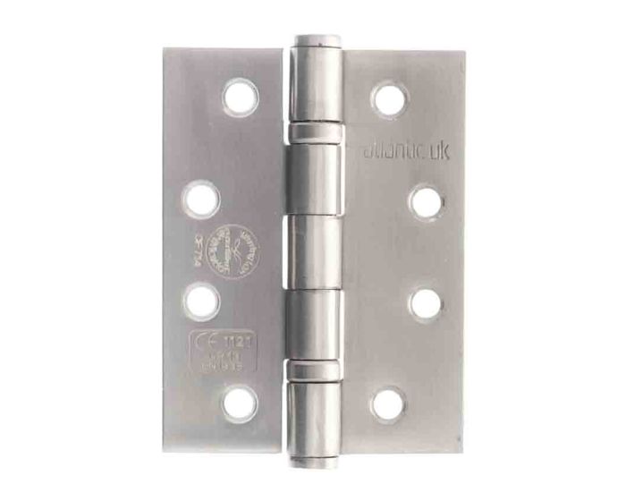 4" FD30 Rated Butt Hinge - Satin Stainless Steel