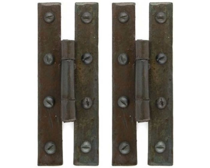 Hand Forged Small H Hinge ( Pair )