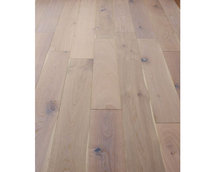 Blenheim Multi-Ply Oak Flooring - 18/4x150x400-1500mm (1.98m/Pack) - White Oiled