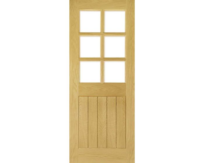 Mexicana Ely Internal Oak Glazed Door